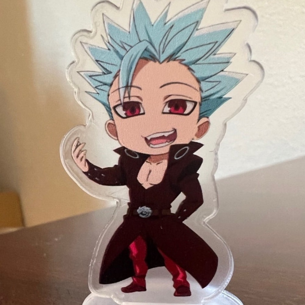 Seven Deadly Sins Mini Acrylic Stand Kawaii Stand